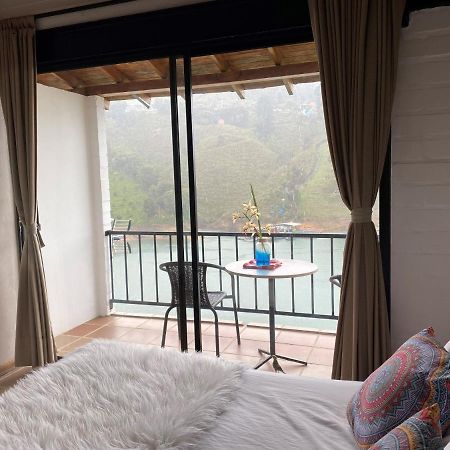 Ecolodge Bahia Del Penon Guatapé Dış mekan fotoğraf