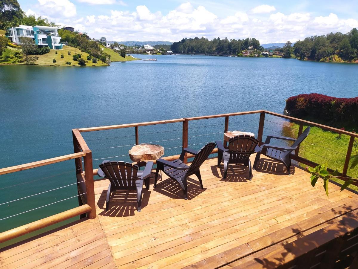 Ecolodge Bahia Del Penon Guatapé Dış mekan fotoğraf