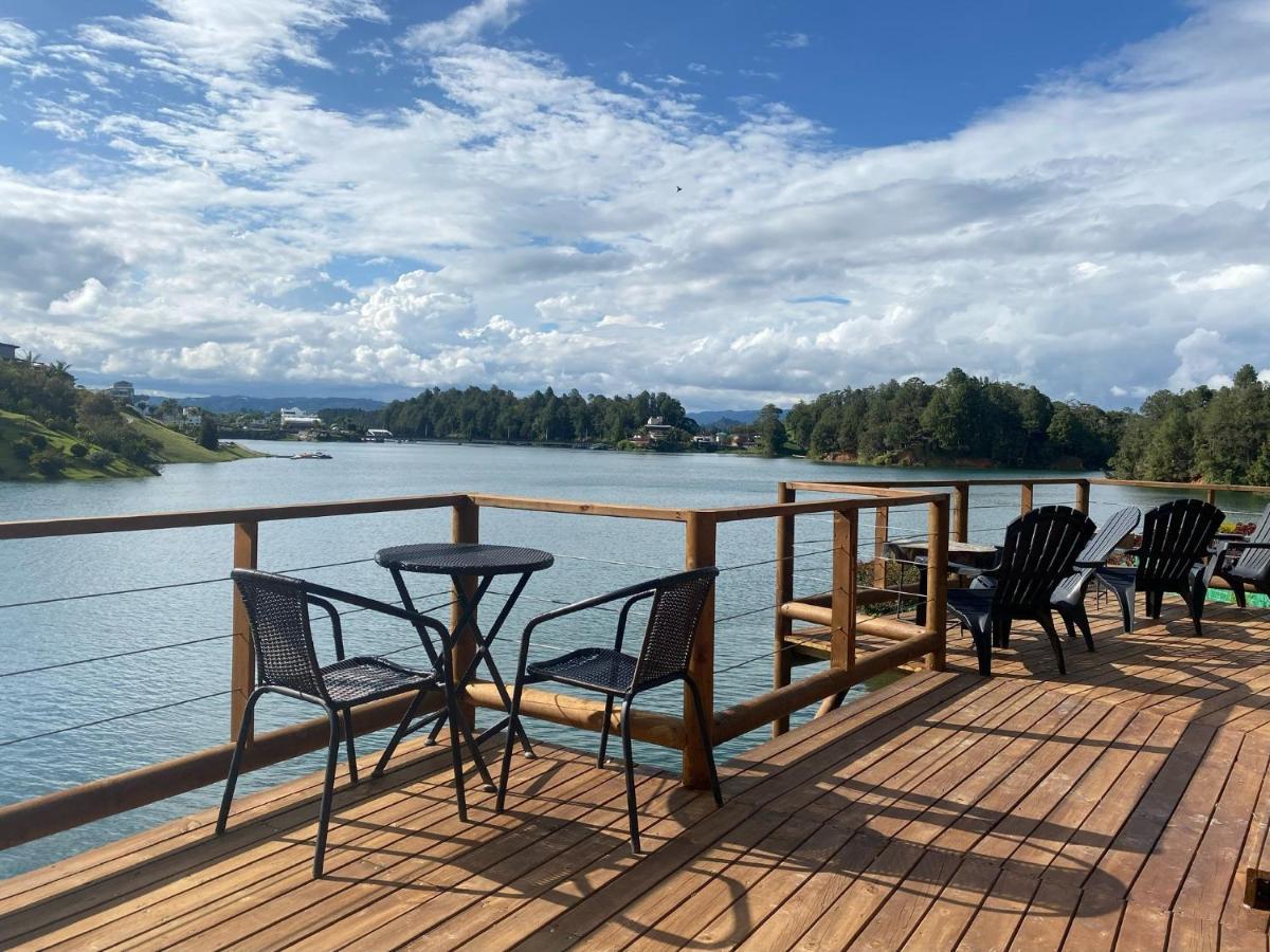 Ecolodge Bahia Del Penon Guatapé Dış mekan fotoğraf