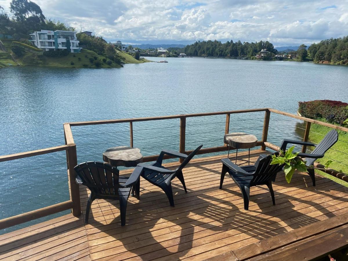 Ecolodge Bahia Del Penon Guatapé Dış mekan fotoğraf