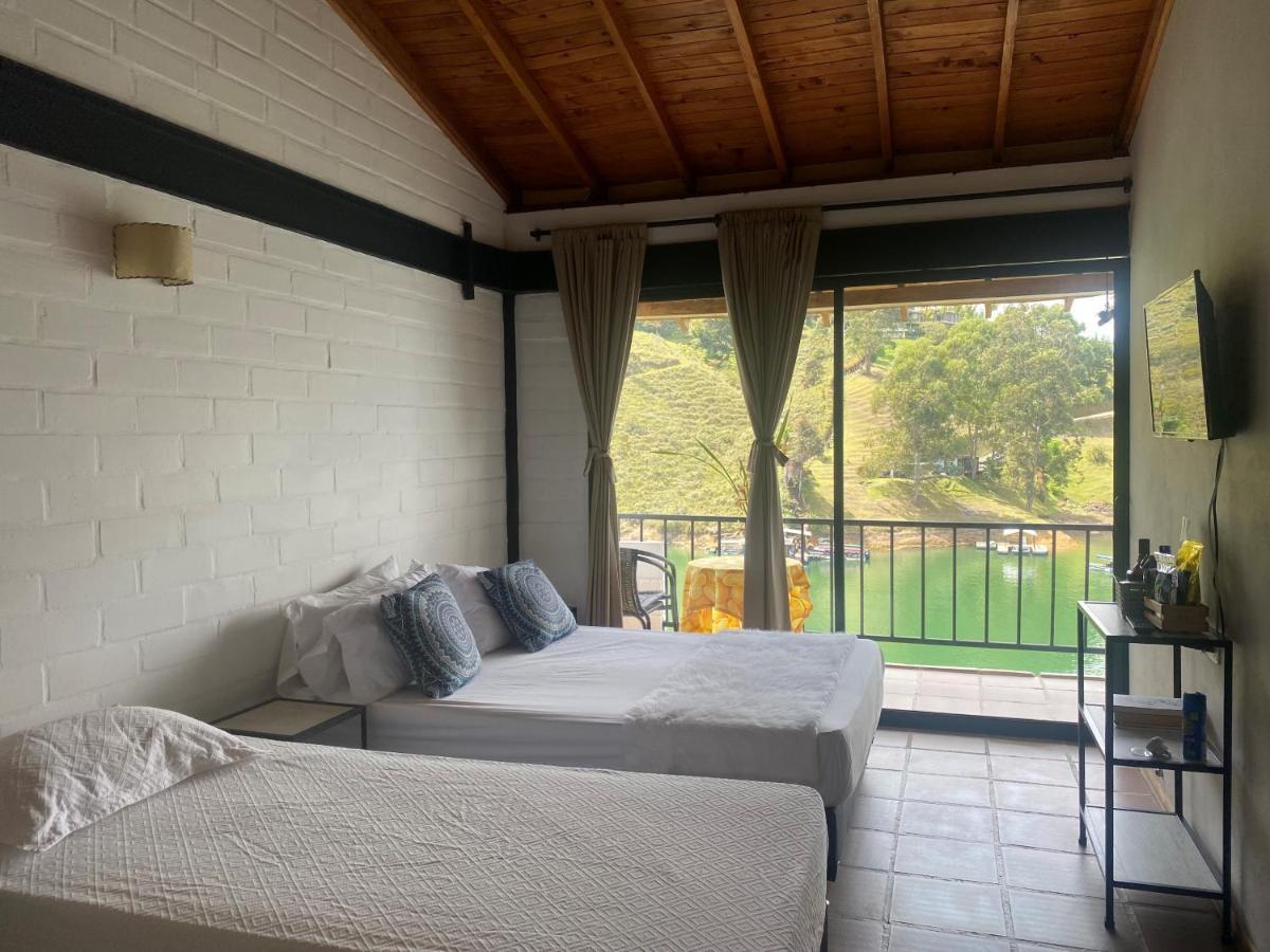 Ecolodge Bahia Del Penon Guatapé Dış mekan fotoğraf
