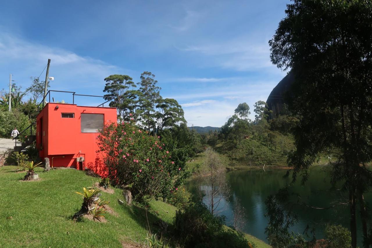 Ecolodge Bahia Del Penon Guatapé Dış mekan fotoğraf
