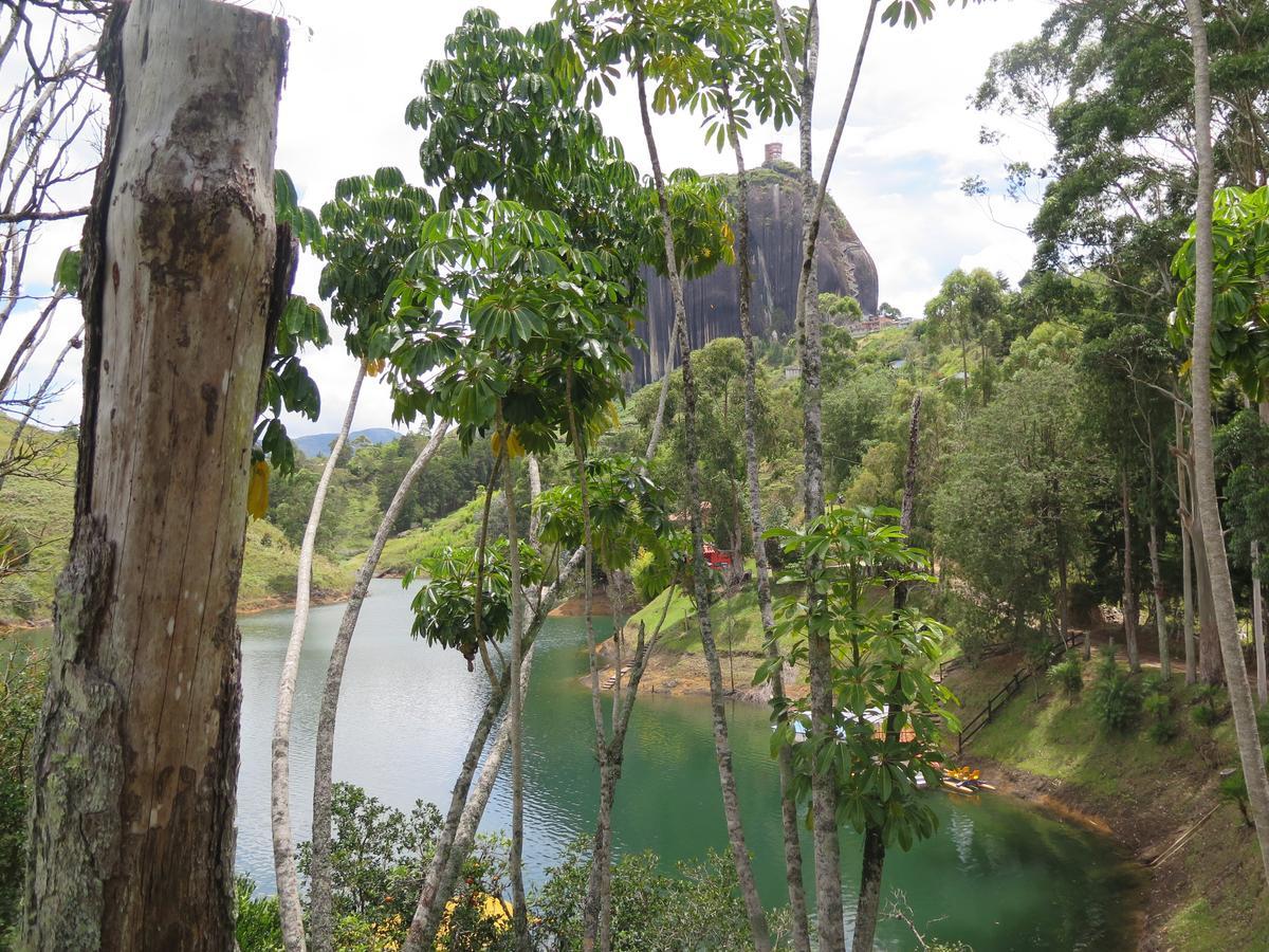Ecolodge Bahia Del Penon Guatapé Dış mekan fotoğraf