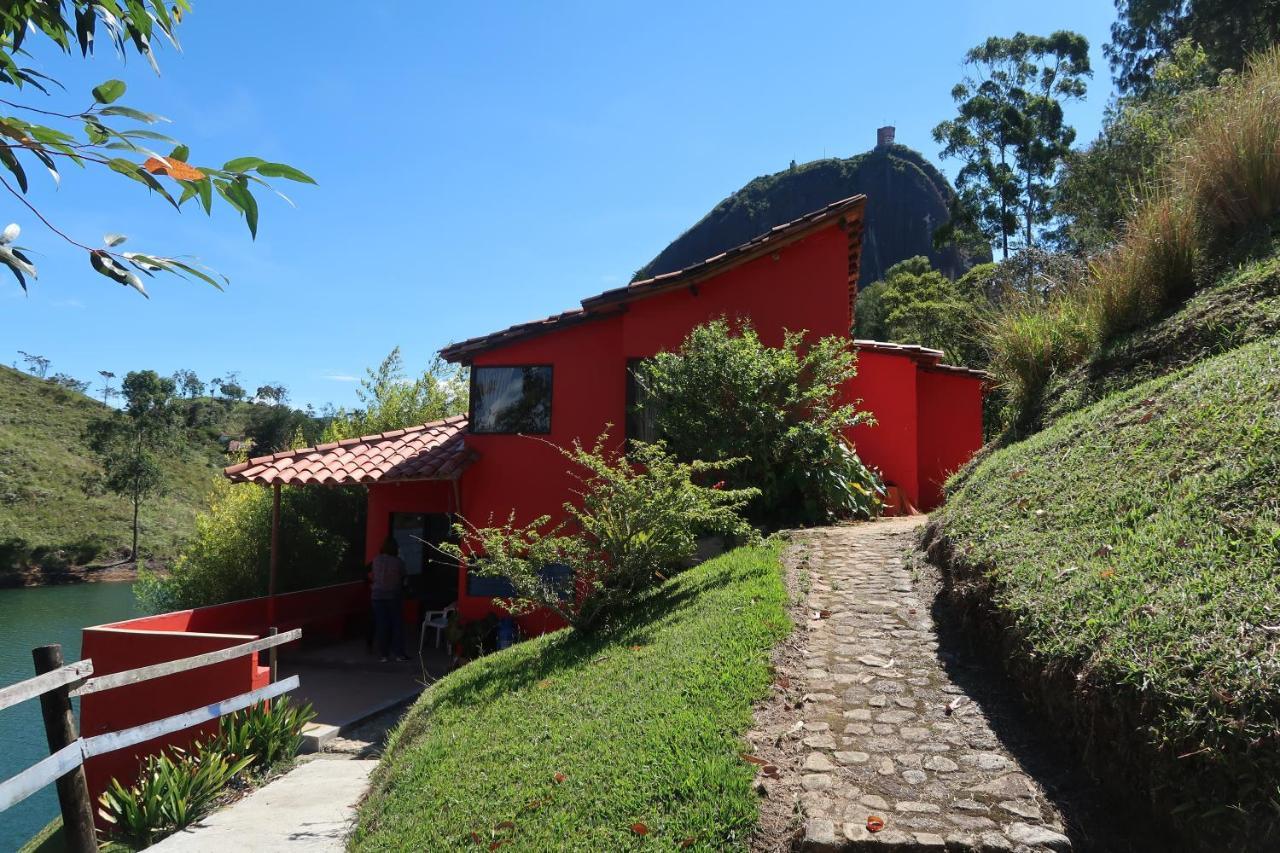 Ecolodge Bahia Del Penon Guatapé Dış mekan fotoğraf